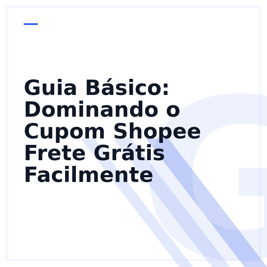 Guia Básico: Dominando o Cupom Shopee Frete Grátis Facilmente