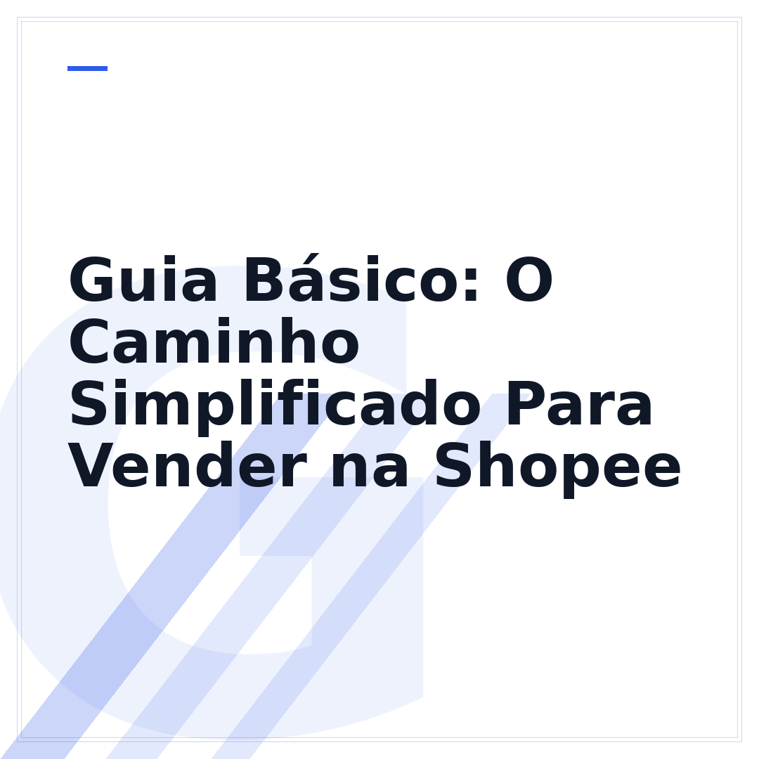Guia Básico: O Caminho Simplificado Para Vender na Shopee