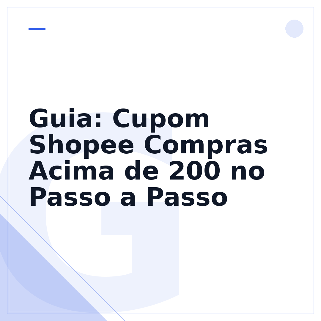 Guia: Cupom Shopee Compras Acima de 200 no Passo a Passo