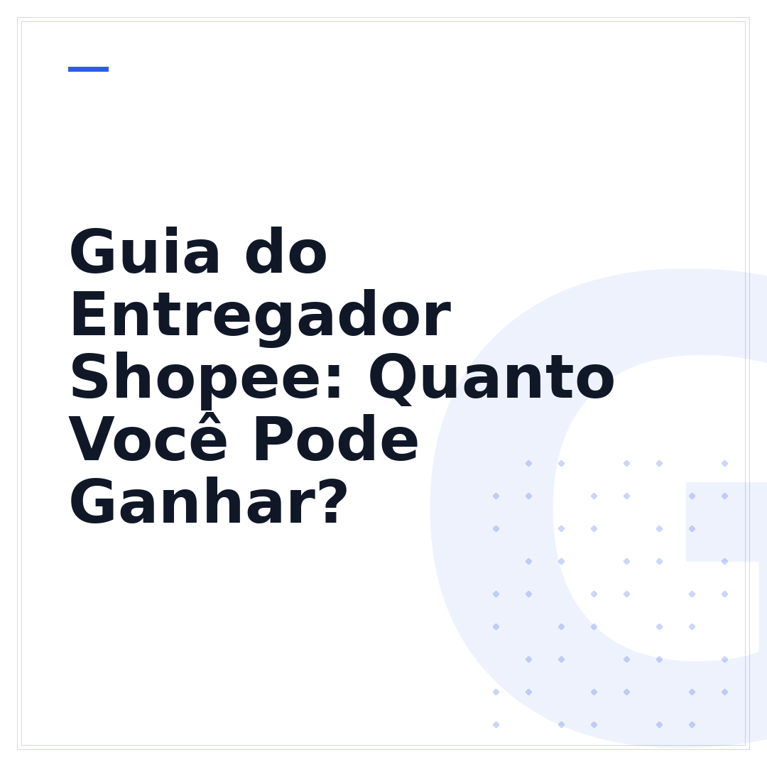 Guia do Entregador Shopee: Quanto Você Pode Ganhar?