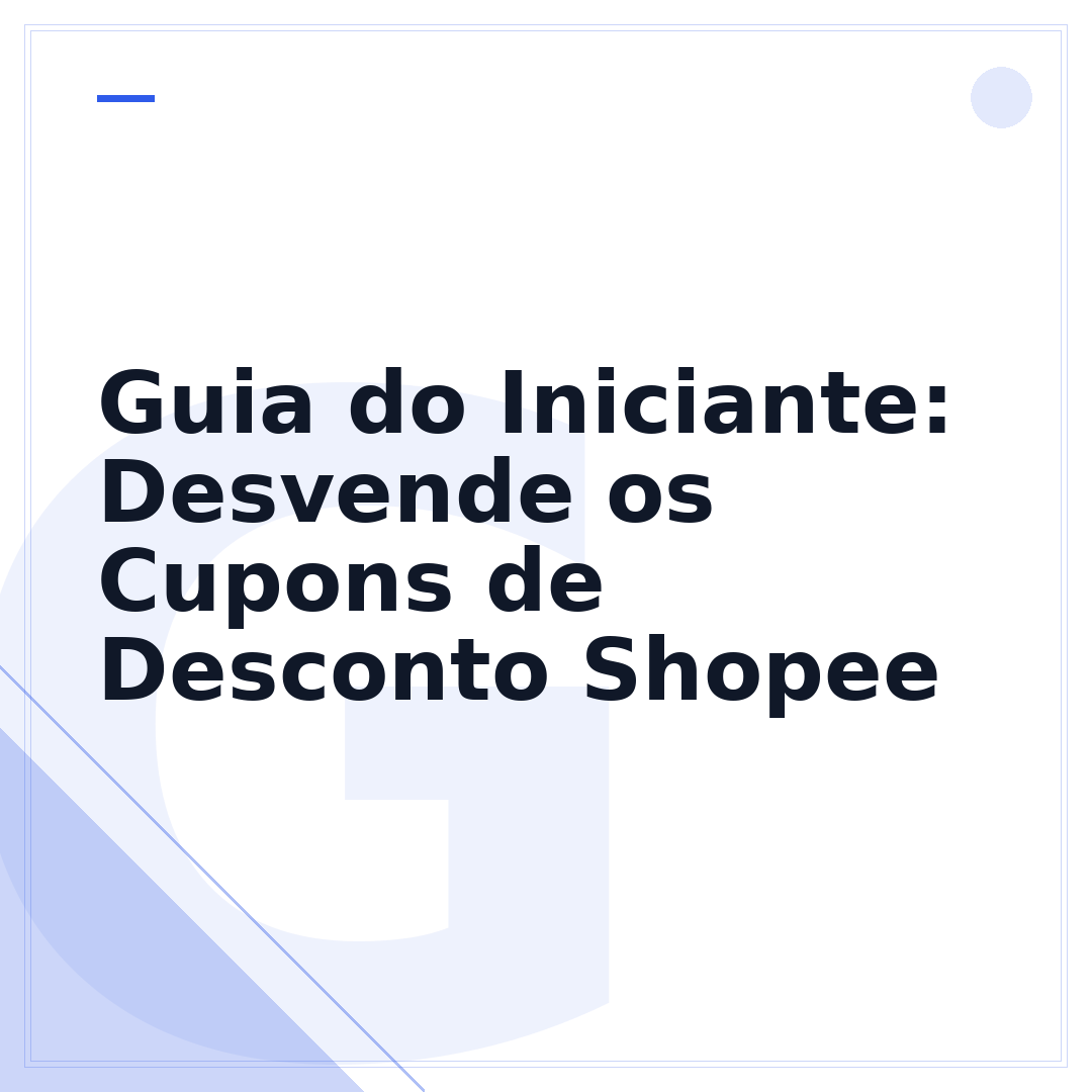 Guia do Iniciante: Desvende os Cupons de Desconto Shopee