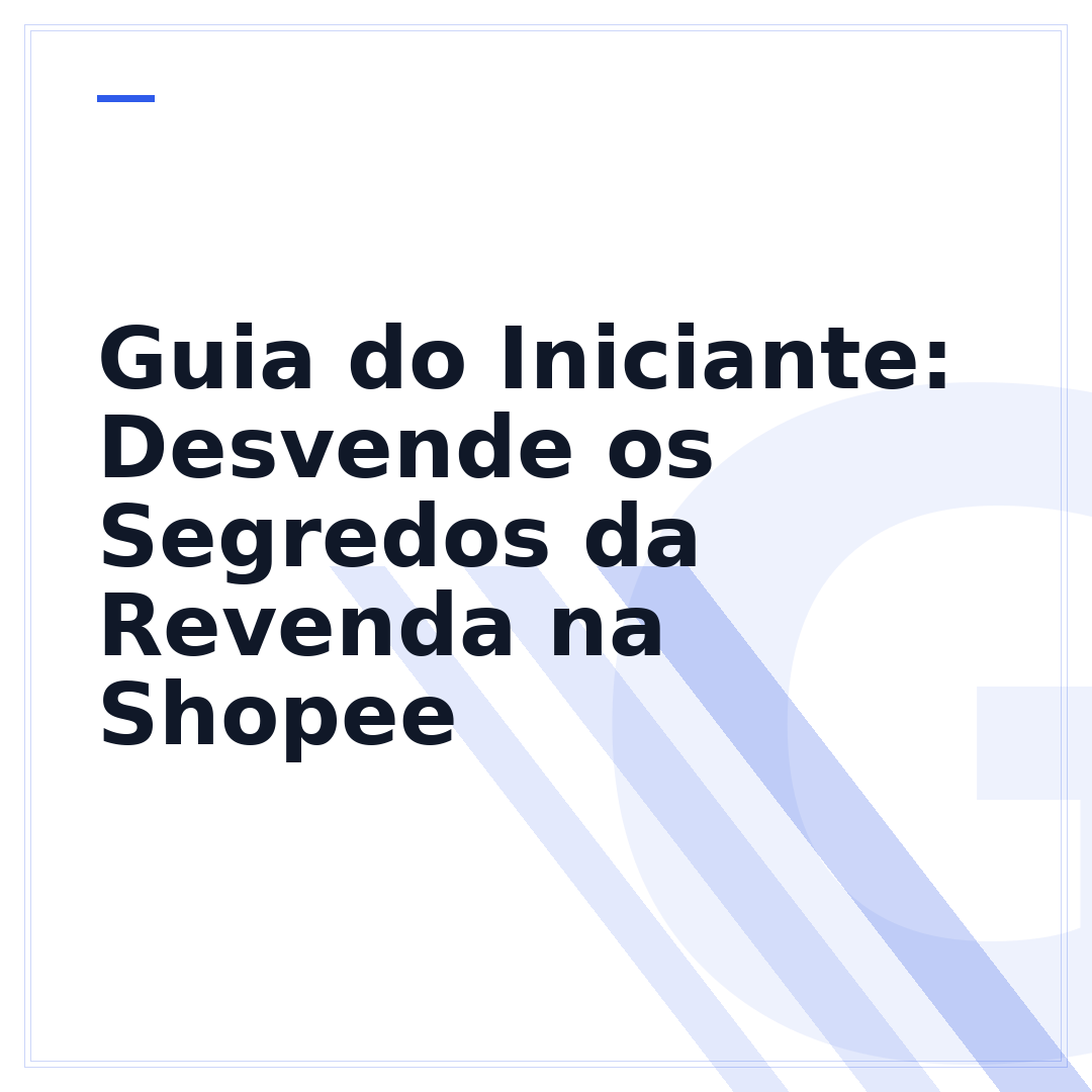 Guia do Iniciante: Desvende os Segredos da Revenda na Shopee