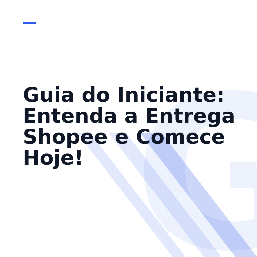 Guia do Iniciante: Entenda a Entrega Shopee e Comece Hoje!