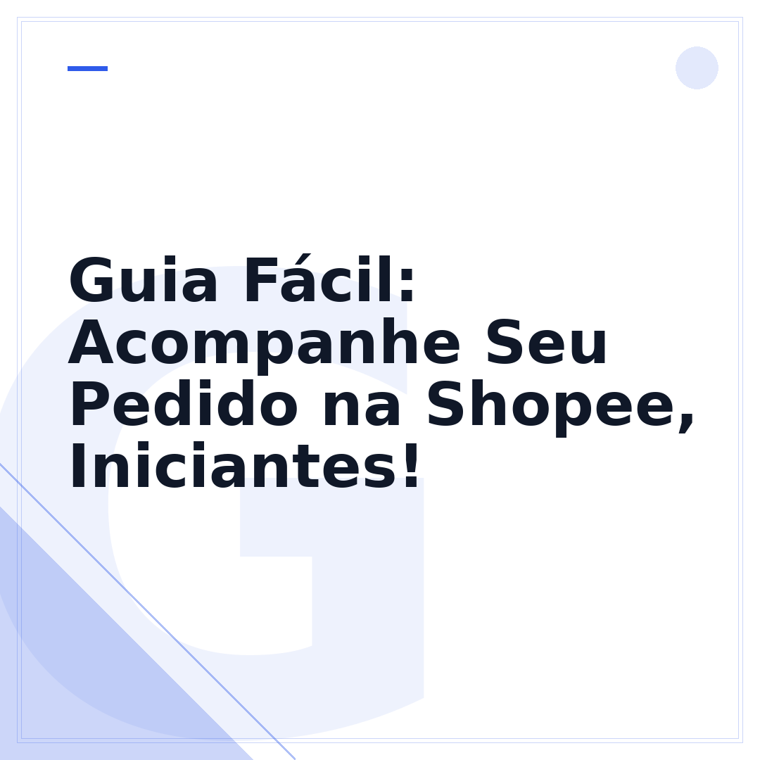 Guia Fácil: Acompanhe Seu Pedido na Shopee, Iniciantes!