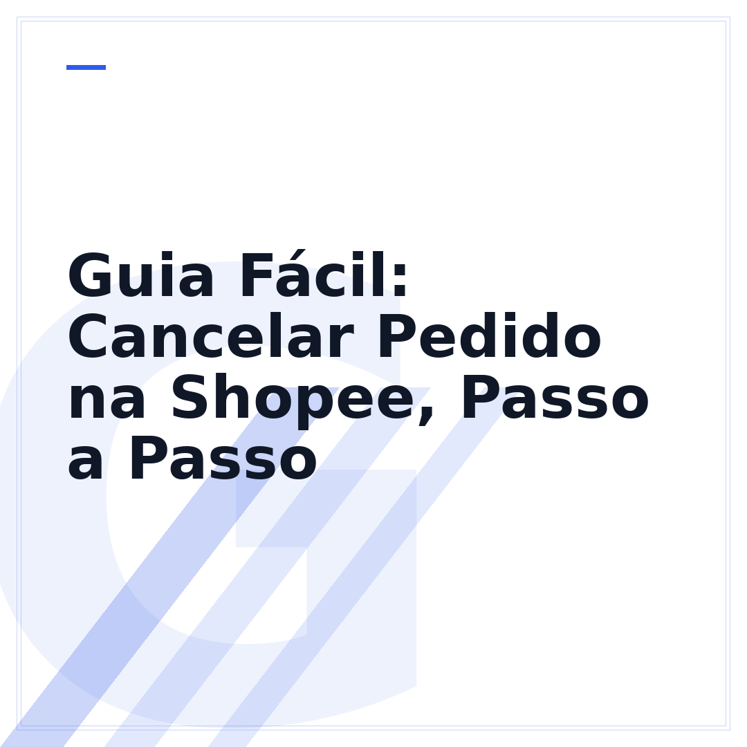 Guia Fácil: Cancelar Pedido na Shopee, Passo a Passo