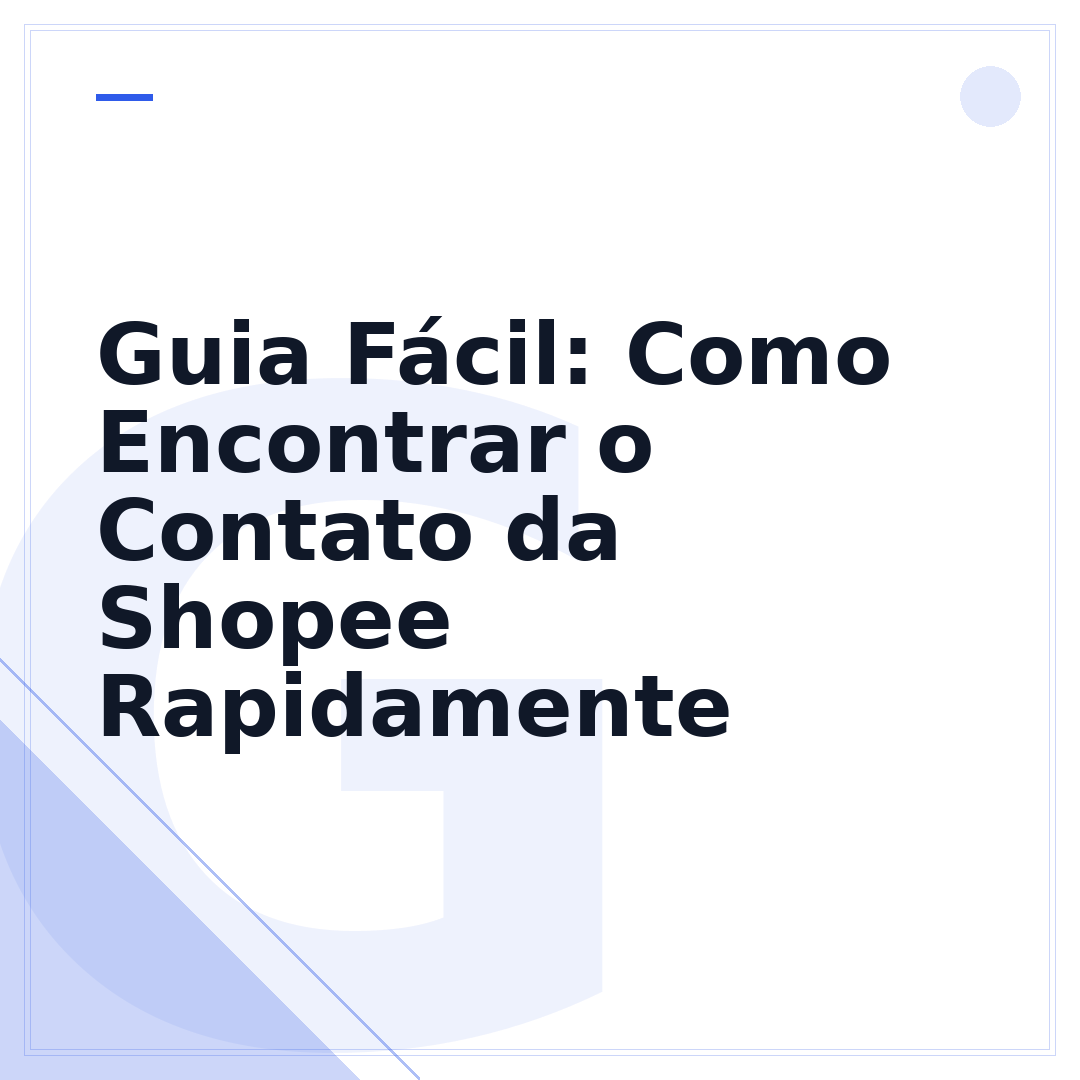 Guia Fácil: Como Encontrar o Contato da Shopee Rapidamente