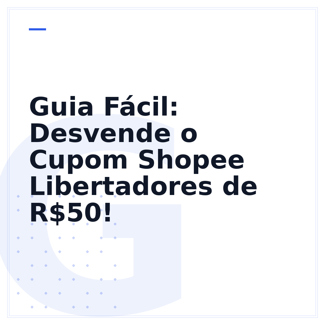 Guia Fácil: Desvende o Cupom Shopee Libertadores de R$50!