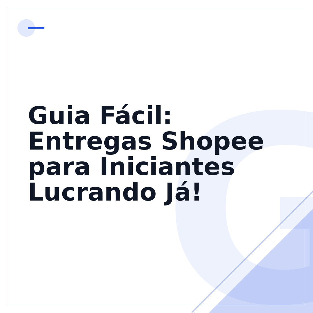 Guia Fácil: Entregas Shopee para Iniciantes Lucrando Já!