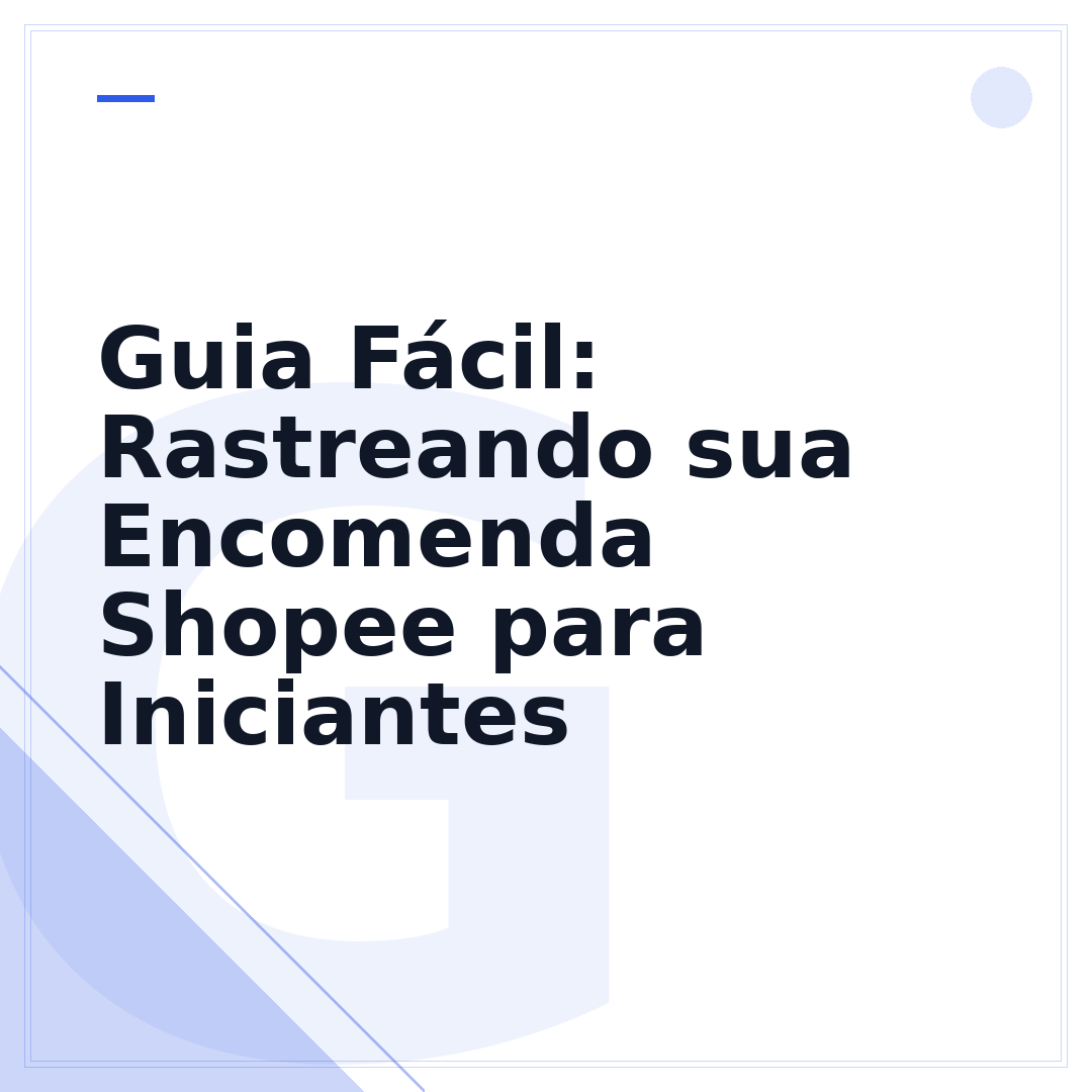 Guia Fácil: Rastreando sua Encomenda Shopee para Iniciantes