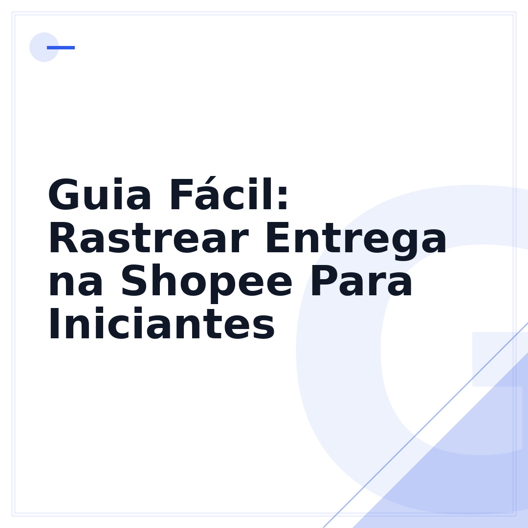 Guia Fácil: Rastrear Entrega na Shopee Para Iniciantes