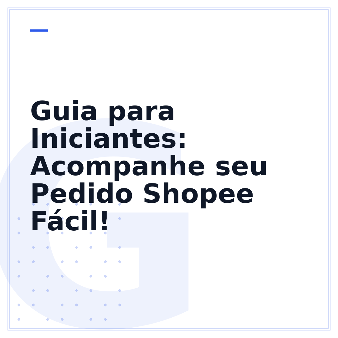 Guia para Iniciantes: Acompanhe seu Pedido Shopee Fácil!