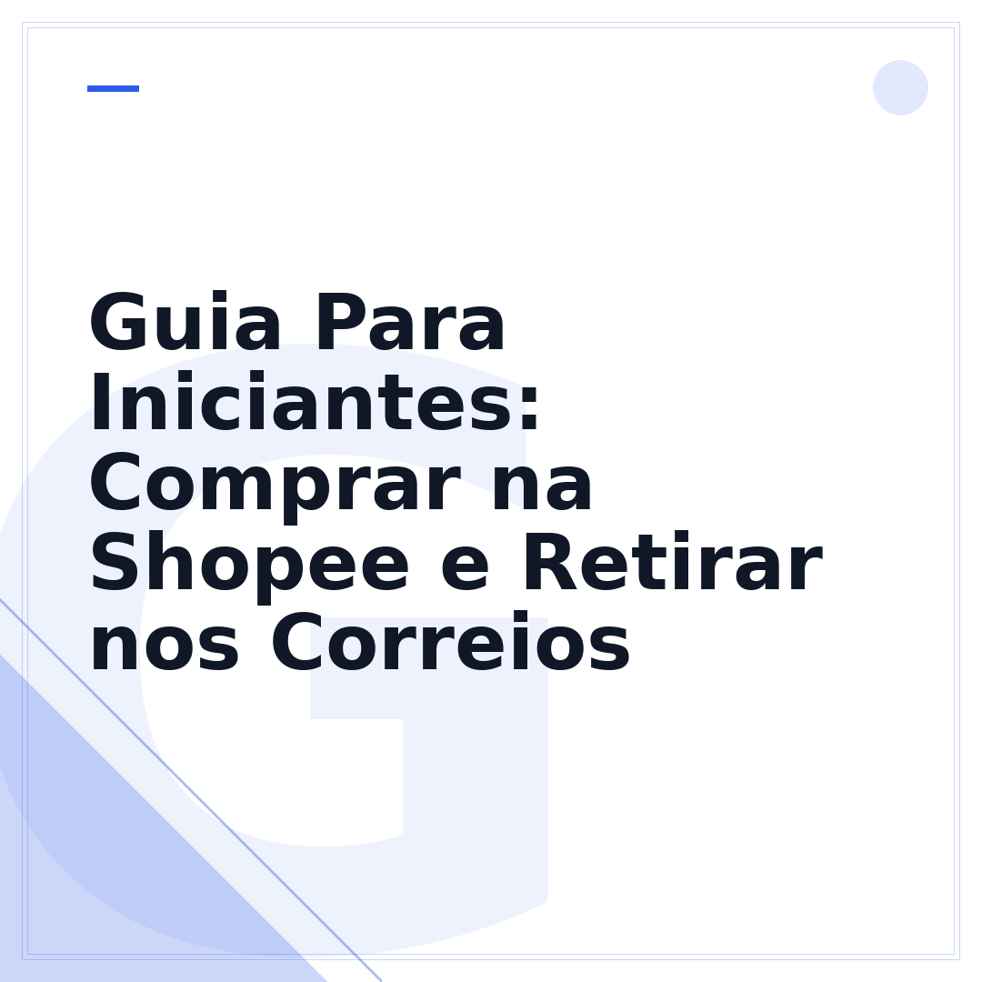 Guia Para Iniciantes: Comprar na Shopee e Retirar nos Correios