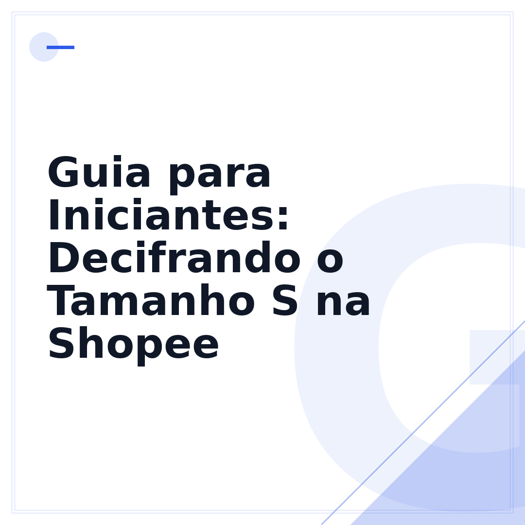 Guia para Iniciantes: Decifrando o Tamanho S na Shopee