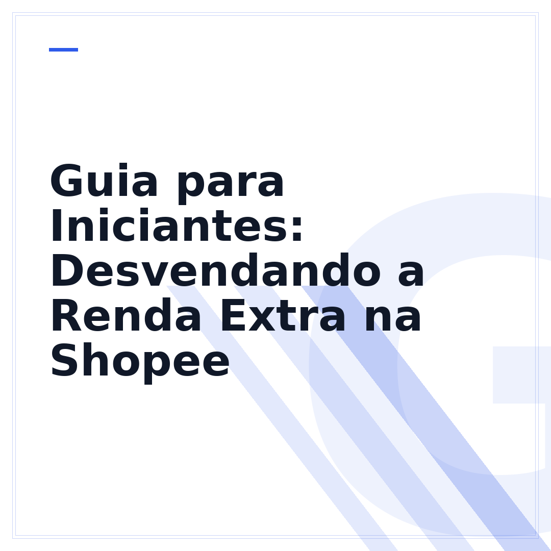 Guia para Iniciantes: Desvendando a Renda Extra na Shopee