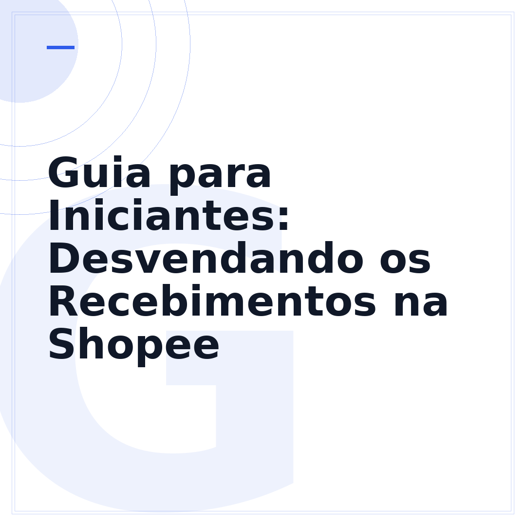 Guia para Iniciantes: Desvendando os Recebimentos na Shopee