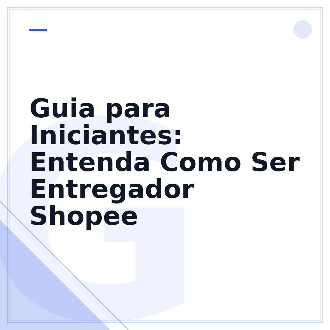 Guia para Iniciantes: Entenda Como Ser Entregador Shopee