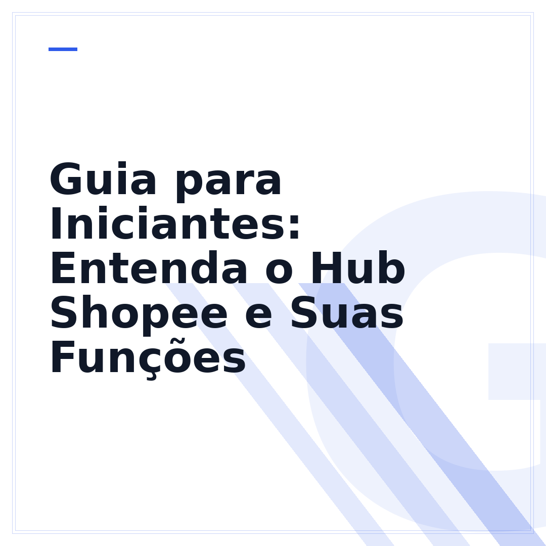 Guia para Iniciantes: Entenda o Hub Shopee e Suas Funções