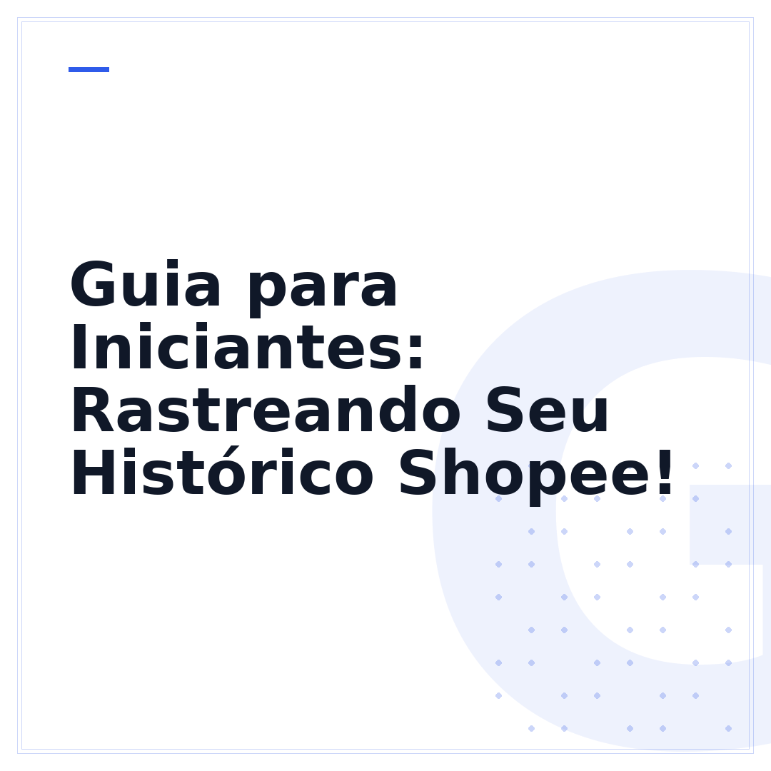 Guia para Iniciantes: Rastreando Seu Histórico Shopee!
