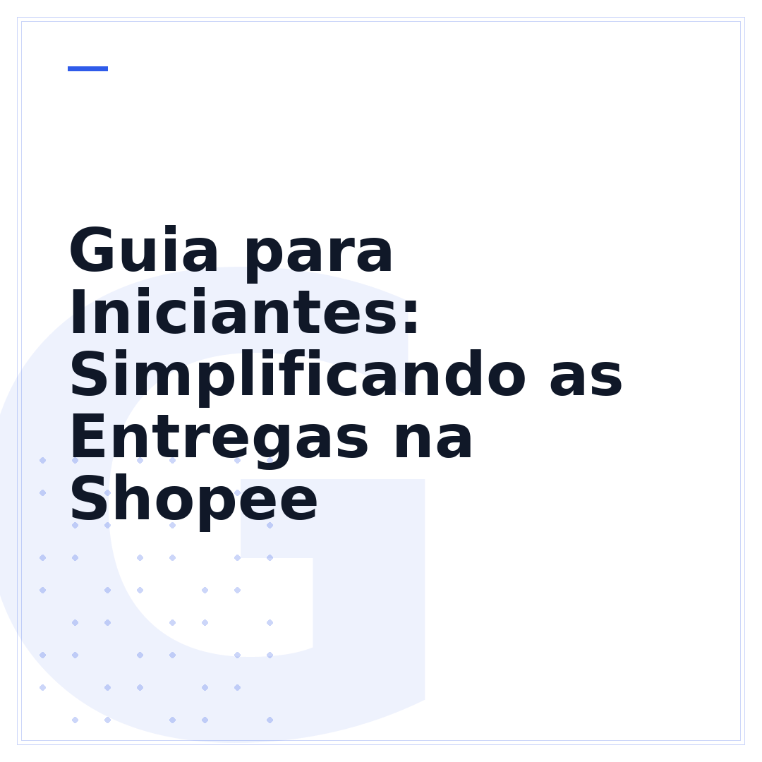 Guia para Iniciantes: Simplificando as Entregas na Shopee