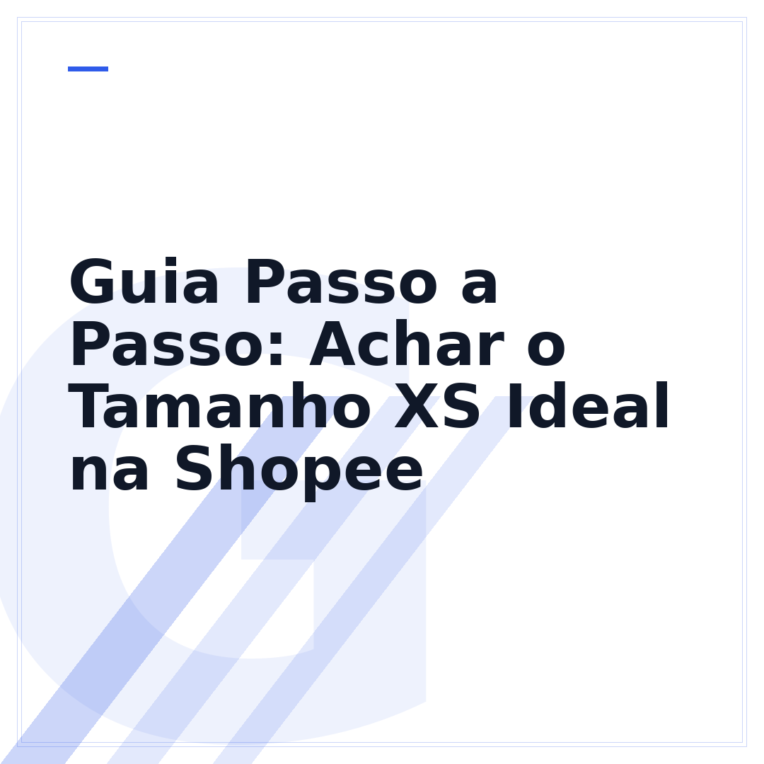 Guia Passo a Passo: Achar o Tamanho XS Ideal na Shopee