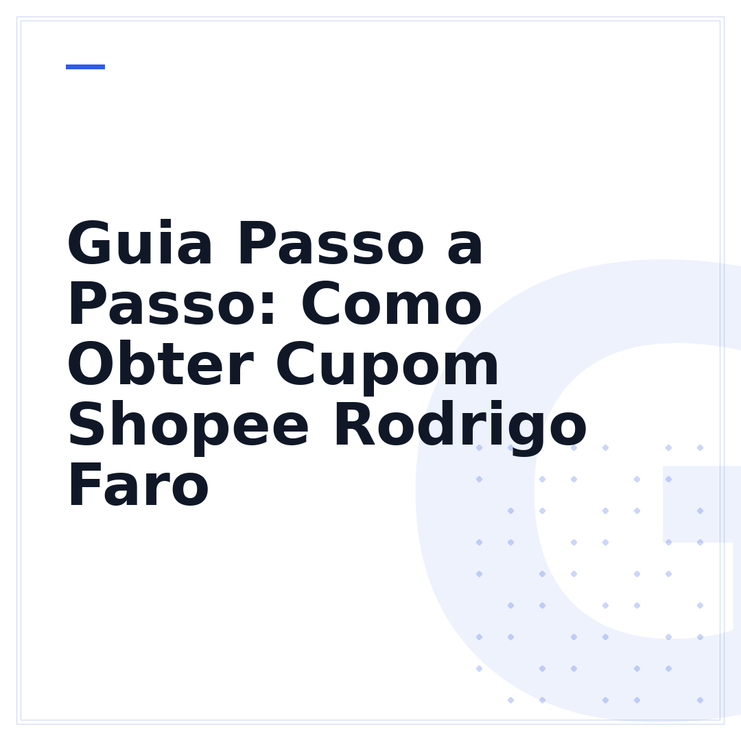 Guia Passo a Passo: Como Obter Cupom Shopee Rodrigo Faro