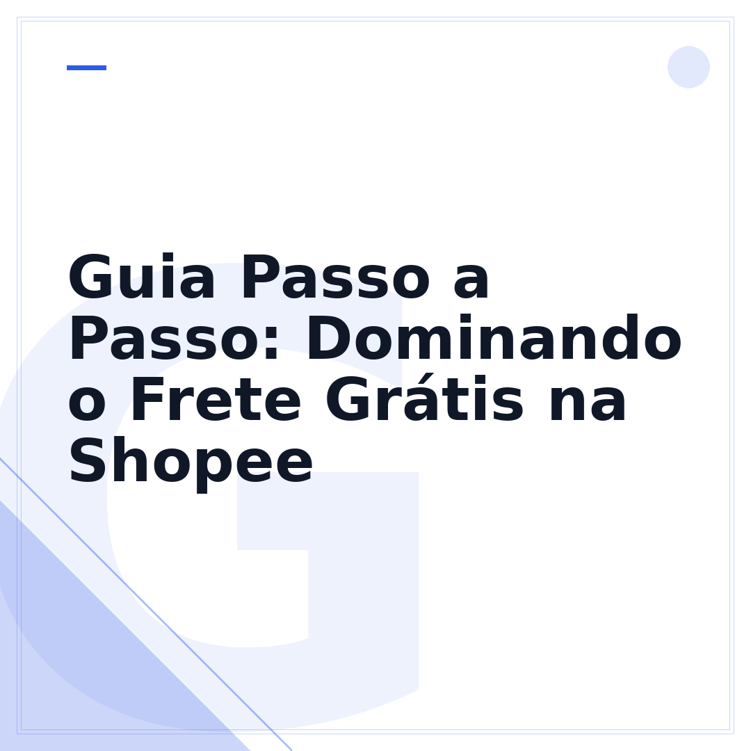 Guia Passo a Passo: Dominando o Frete Grátis na Shopee