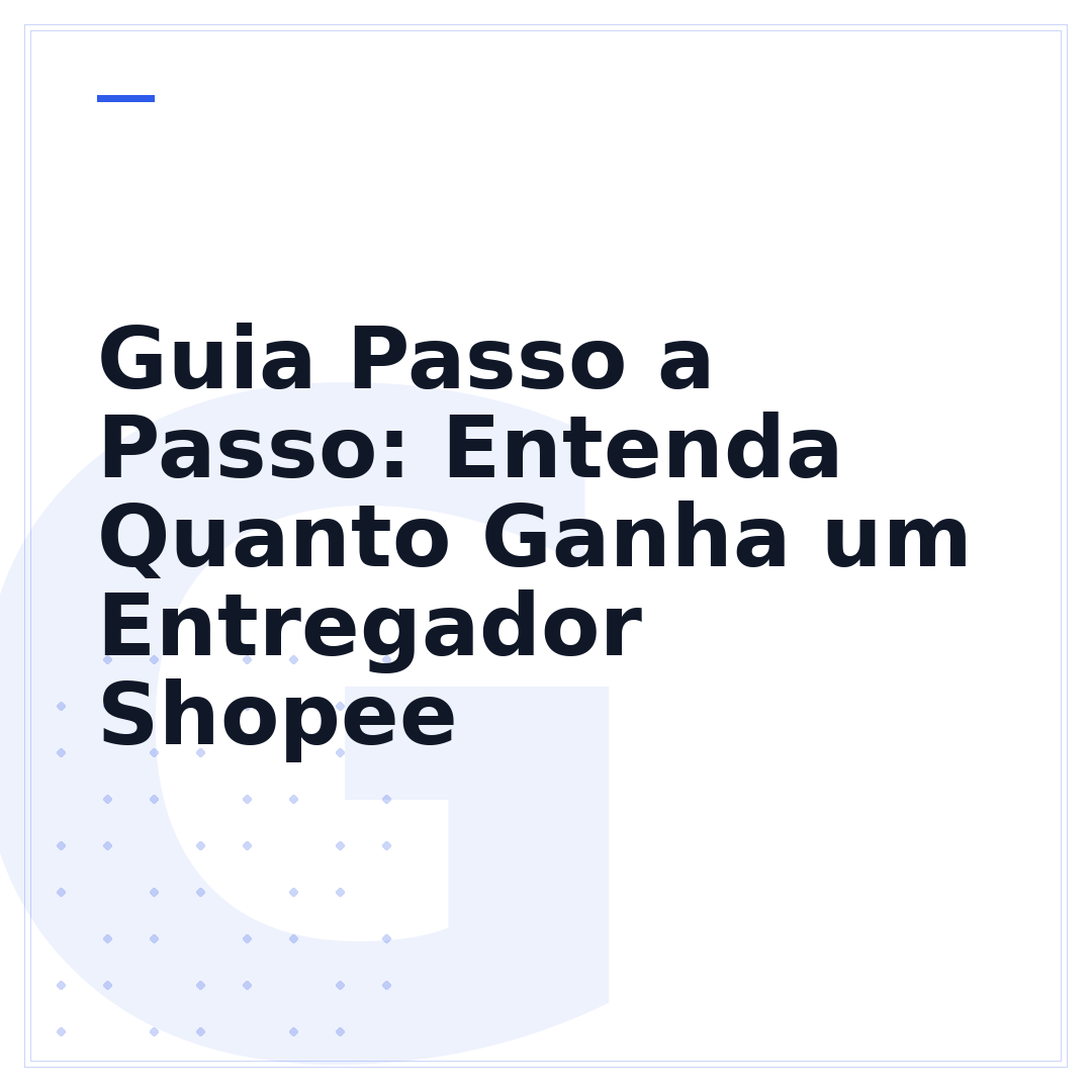 Guia Passo a Passo: Entenda Quanto Ganha um Entregador Shopee
