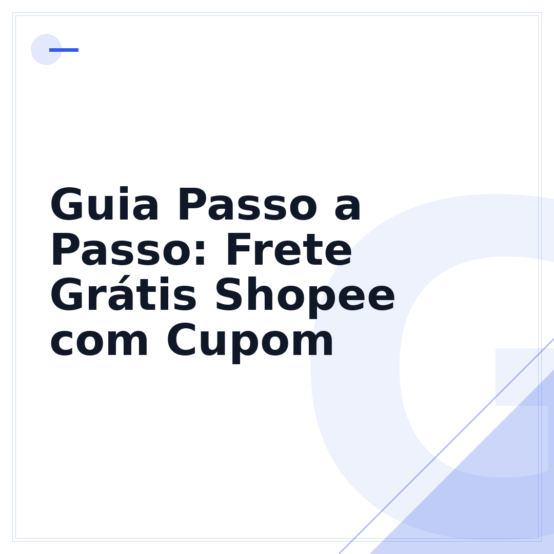Guia Passo a Passo: Frete Grátis Shopee com Cupom