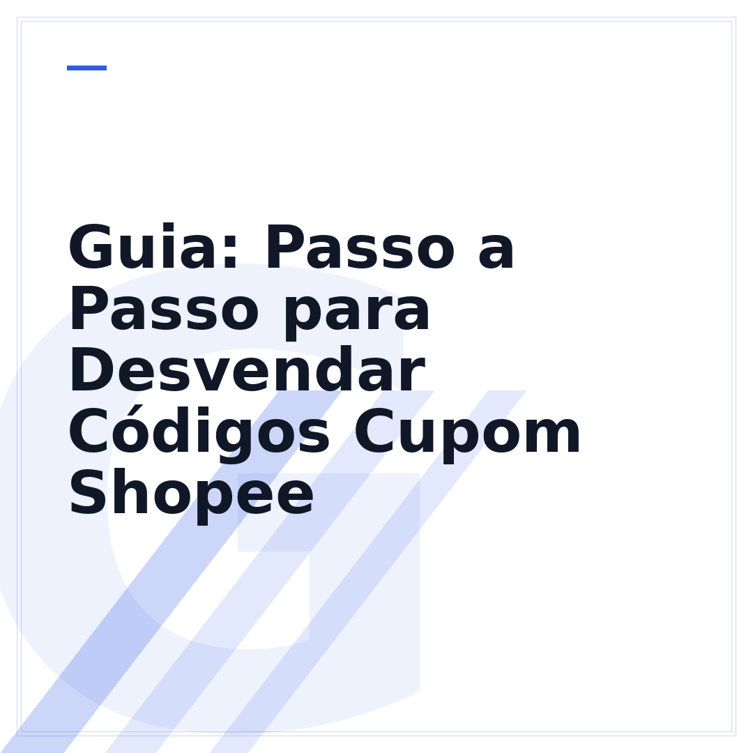 Guia: Passo a Passo para Desvendar Códigos Cupom Shopee