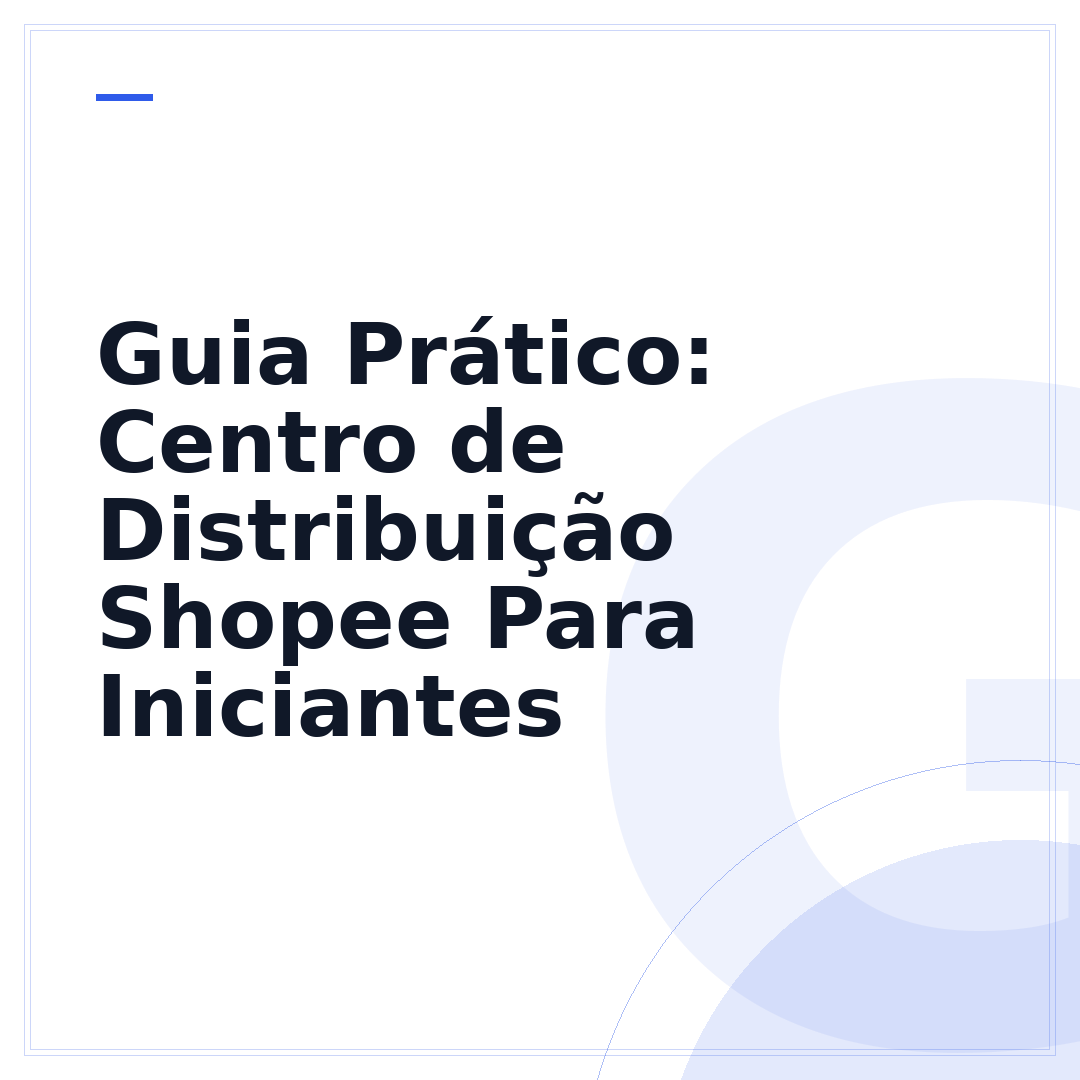 Guia Prático: Centro de Distribuição Shopee Para Iniciantes