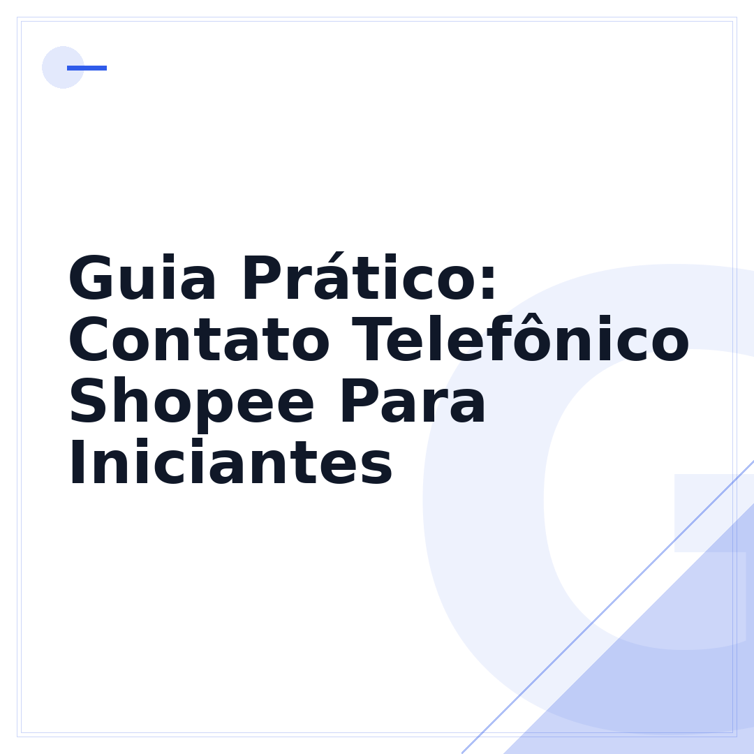 Guia Prático: Contato Telefônico Shopee Para Iniciantes
