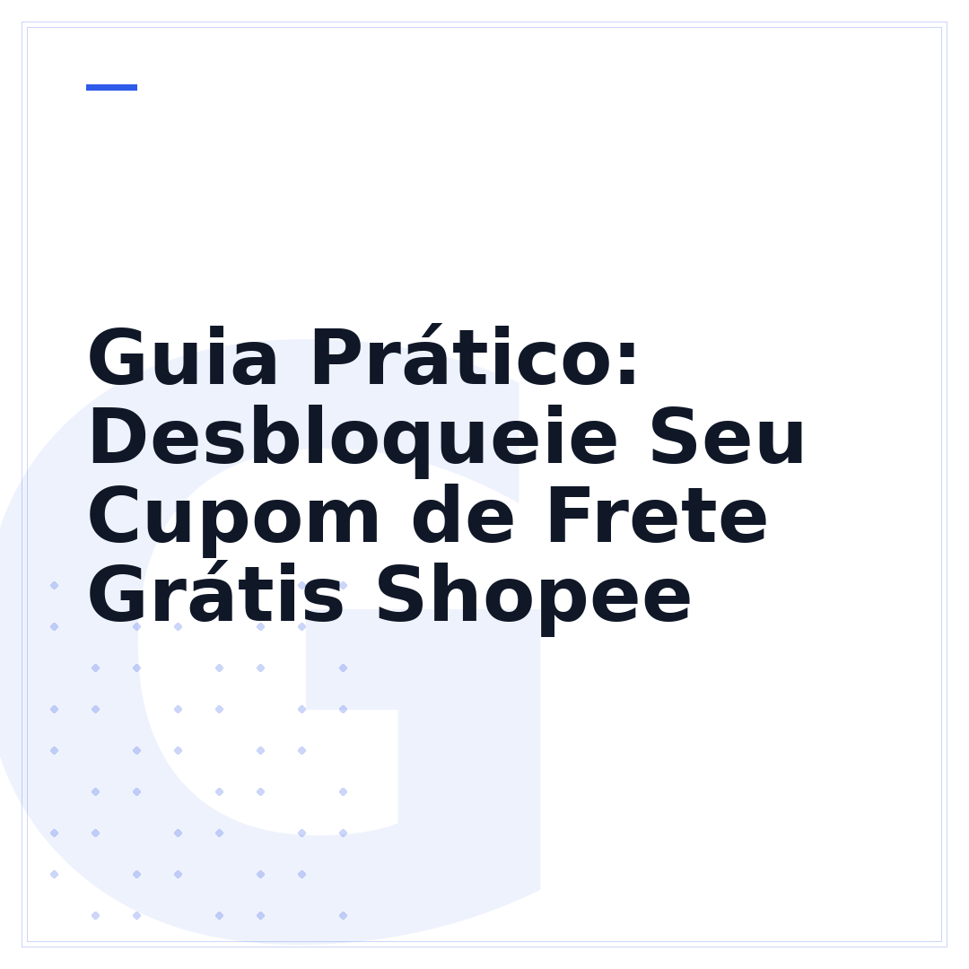 Guia Prático: Desbloqueie Seu Cupom de Frete Grátis Shopee