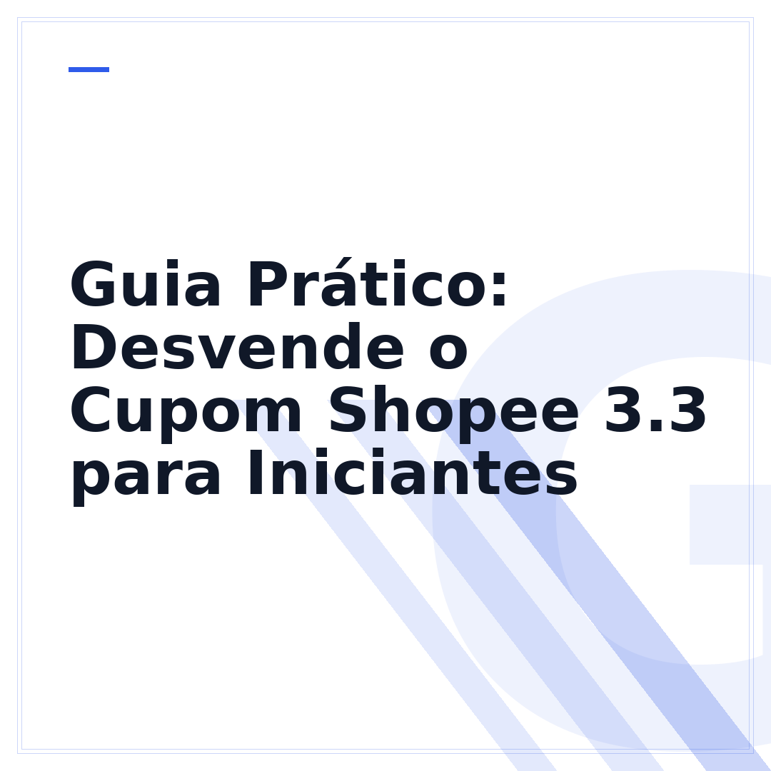 Guia Prático: Desvende o Cupom Shopee 3.3 para Iniciantes