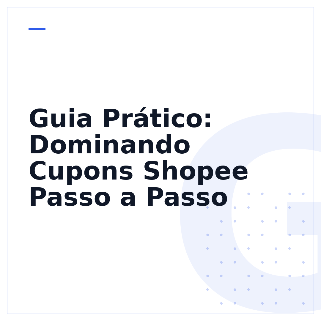Guia Prático: Dominando Cupons Shopee Passo a Passo