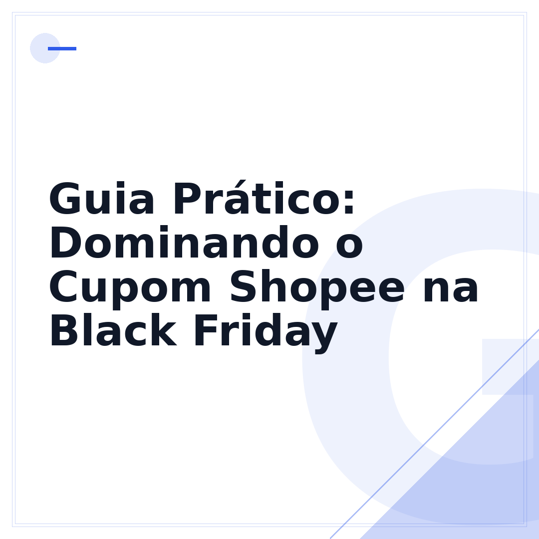 Guia Prático: Dominando o Cupom Shopee na Black Friday