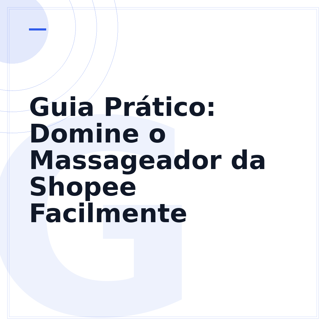 Guia Prático: Domine o Massageador da Shopee Facilmente