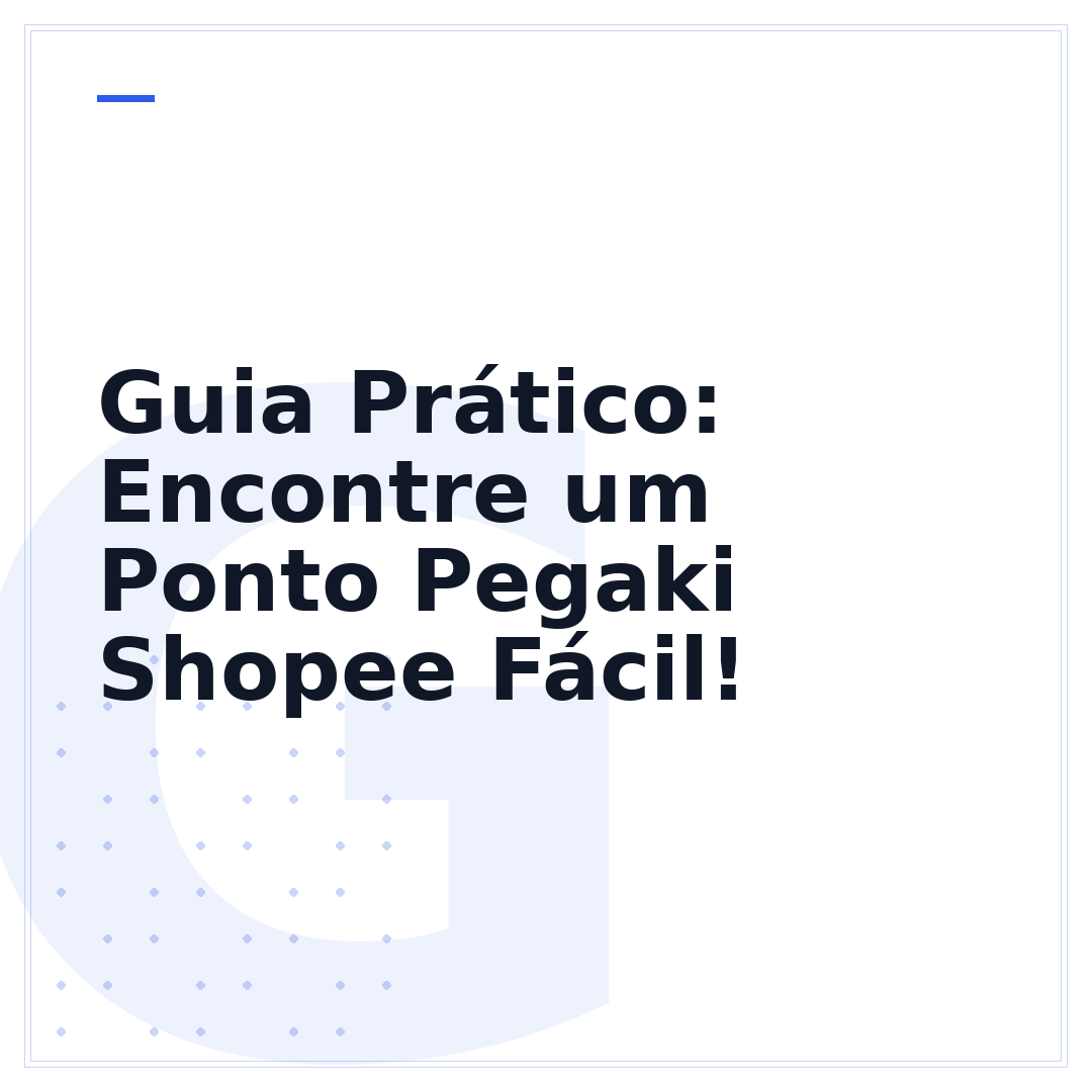 Guia Prático: Encontre um Ponto Pegaki Shopee Fácil!