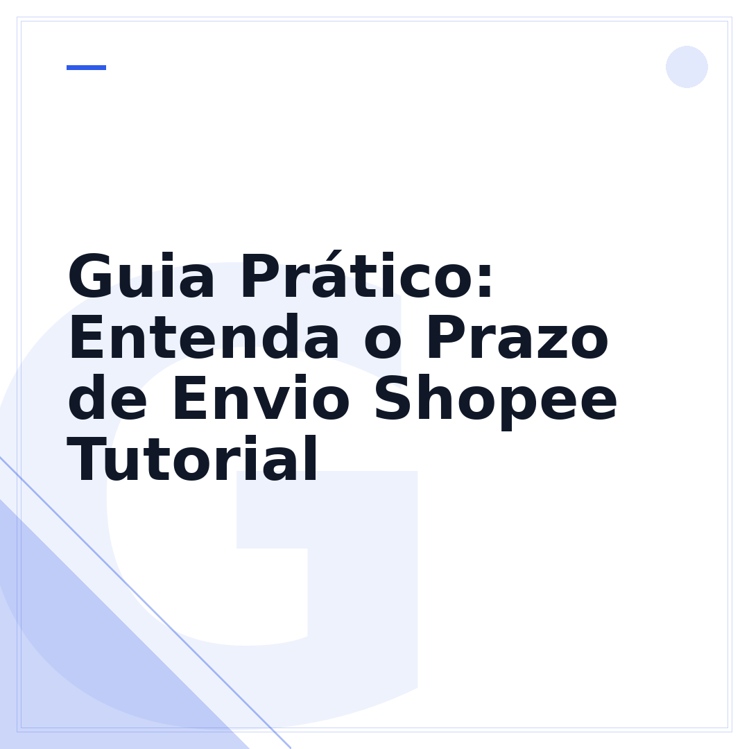 Guia Prático: Entenda o Prazo de Envio Shopee Tutorial