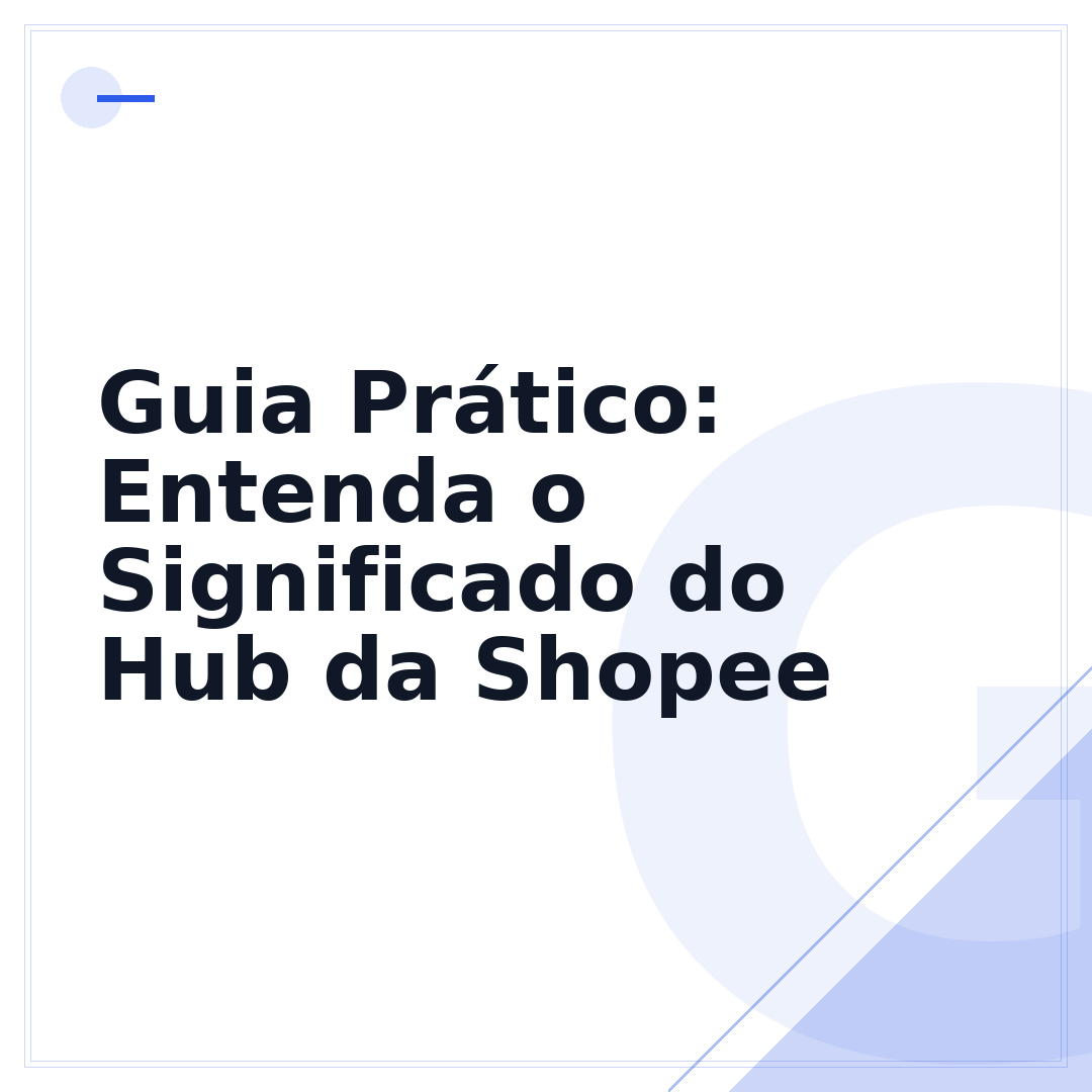 Guia Prático: Entenda o Significado do Hub da Shopee