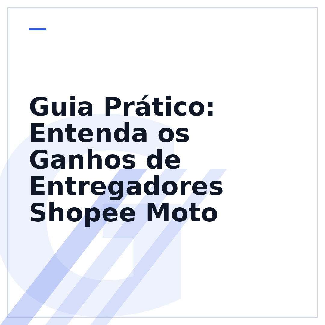 Guia Prático: Entenda os Ganhos de Entregadores Shopee Moto