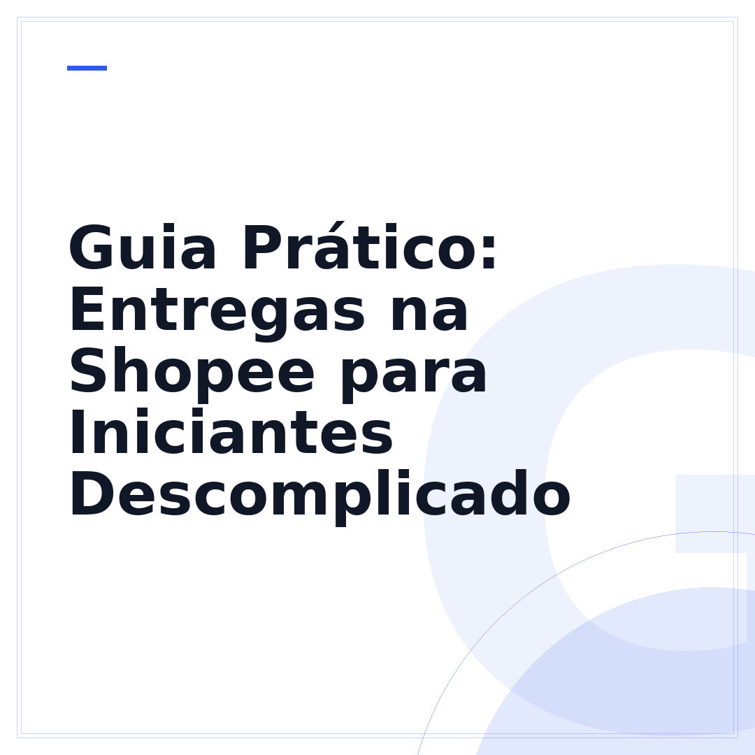 Guia Prático: Entregas na Shopee para Iniciantes Descomplicado