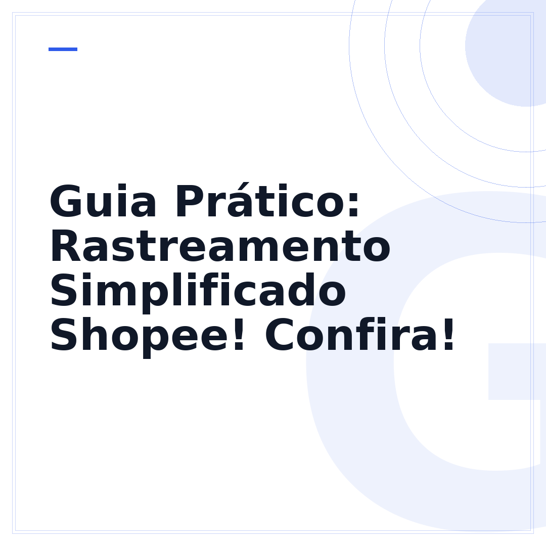 Guia Prático: Rastreamento Simplificado Shopee! Confira!
