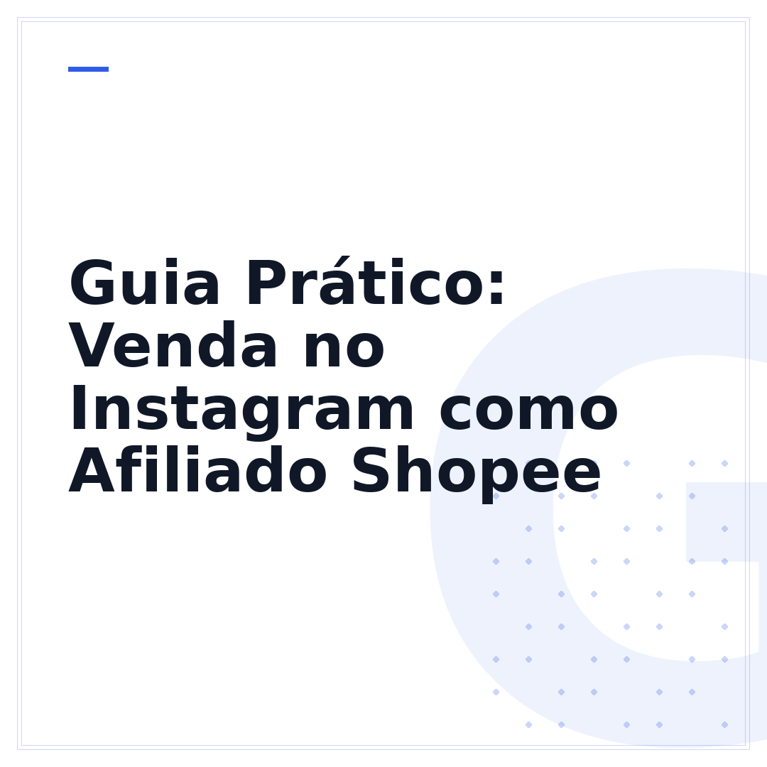 Guia Prático: Venda no Instagram como Afiliado Shopee