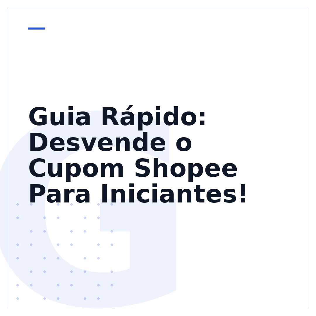 Guia Rápido: Desvende o Cupom Shopee Para Iniciantes!