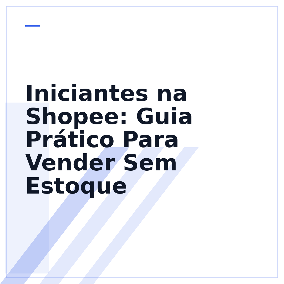 Iniciantes na Shopee: Guia Prático Para Vender Sem Estoque