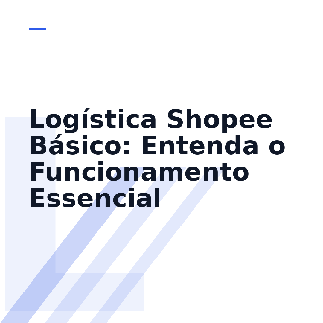 Logística Shopee Básico: Entenda o Funcionamento Essencial
