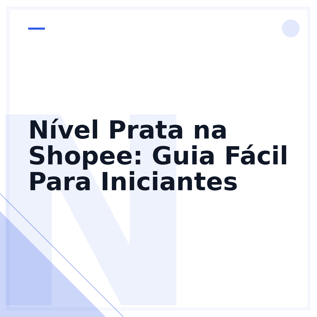 Nível Prata na Shopee: Guia Fácil Para Iniciantes