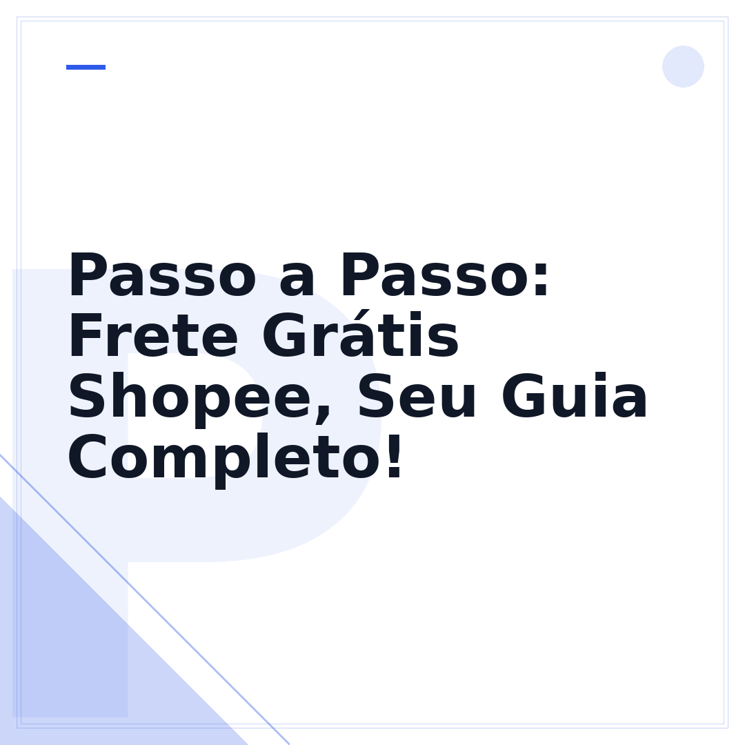 Passo a Passo: Frete Grátis Shopee, Seu Guia Completo!