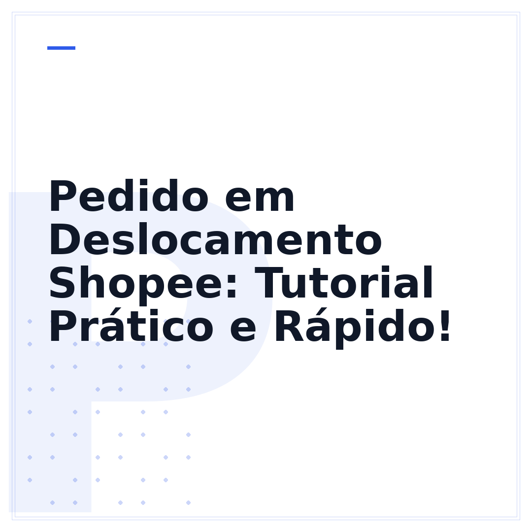 Pedido em Deslocamento Shopee: Tutorial Prático e Rápido!