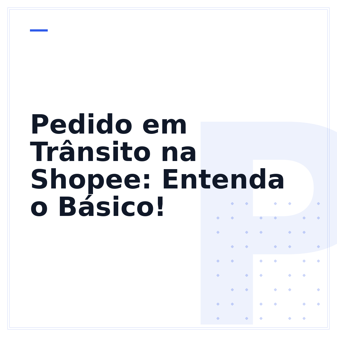 Pedido em Trânsito na Shopee: Entenda o Básico!